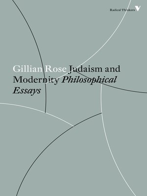 cover image of Judaism and Modernity